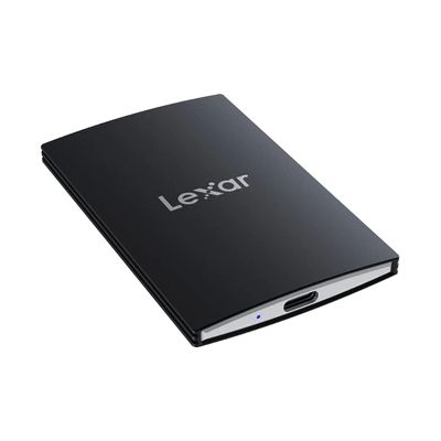 image Lexar SL500 SSD Externe 2To, USB3.2 Gen2x2 Portable SSD, PSSD jusqu'à 2000Mo/s en lecture, 1800Mo/s en écriture, disque SSD externe compatible avec iPhone série 15/Mac/PS5/XBOX (LSL500X002T-RNBNG)