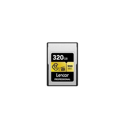 image LEXAR CARTE CFEXPRESS 320GO TYPE A GOLD