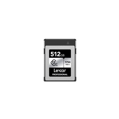 image LEXAR CARTE CFEXPRESS 512GO TYPE B SILVER