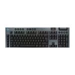 image produit Logitech G G915 X LIGHTSPEED Clavier gaming sans fil ultra-plat, touches PBT double couche, touches entièrement programmables, switchs GL Brown Tactile, Clavier Français AZERTY - Noir