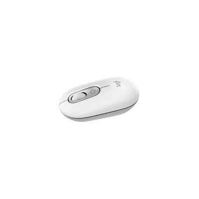 image Logitech POP Mouse, souris Bluetooth sans fil compacte et portable avec boutons programmables et clics discrets, Easy-Switch entre 3 dispositifs, ordinateur portable, tablette, PC - Blanc cassé