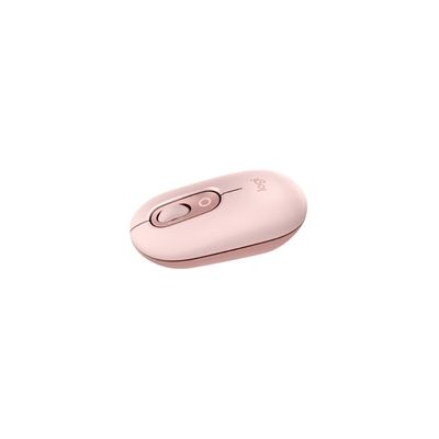 image Logitech POP Mouse, souris Bluetooth sans fil compacte et portable avec boutons programmables et clics discrets, Easy-Switch entre 3 dispositifs, ordinateur portable, tablette, PC - Rose