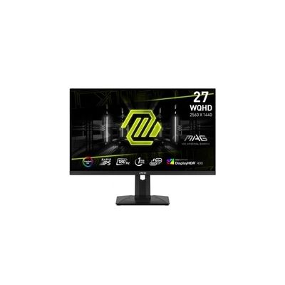 image MSI MAG 274QRF QD E2 écran gaming 27 pouces WQHD - Dalle Rapid IPS Quantum Dot 2560 x 1440, 180 Hz / 1ms, gamme de couleurs sRGB 120%, DisplayHDR 400 - DP 1.4a, HDMI 2.0b, USB Type-C