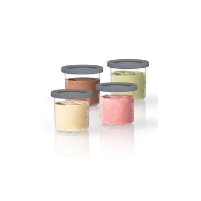 Lot de 4 pots compatibles avec CREAMI NC300EU
