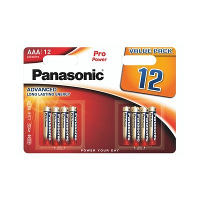 image PACK DE 12 PILES AAA 1,5V LR03