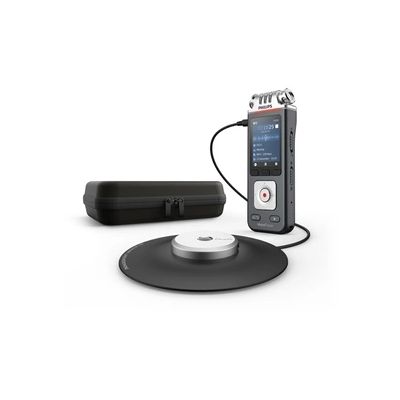 image Philips DVT8115 VoiceTracer Enregistreur de réunion avec Microphone de réunion à 360°