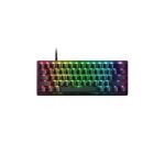 image produit Razer Huntsman V3 Pro Mini (Switches Analog) - Clavier Gamer Optique 60% - Razer Snap Tap & Déclenchement Rapide (Mode Frappe, Switches Analogiques réglables de 0,1 à 4,0mm) Clavier AZERTY | Noir