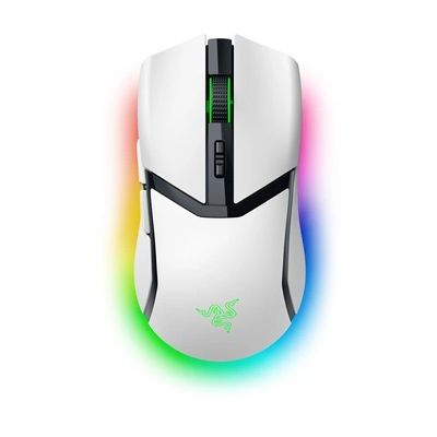 image Razer Cobra Pro - Souris de Jeu sans Fil avec RGB - Optical Focus Pro Sensor avec 30K DPI (10 Boutons Personnalisables, HyperSpeed Polling 8K Hz, Bluetooth, Illumination avec 11 Zones) Blanc