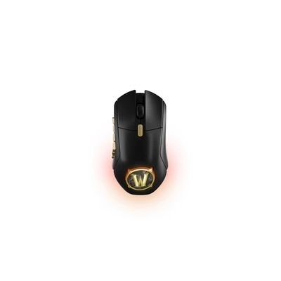 image SteelSeries Aerox 9 Wireless - Édition World of Warcraft - Inclus Item en Jeu - Souris Gaming MMO - 18 Boutons programmables - Légère - Bluetooth/2,4 GHz - Capteur TrueMove Air 18K DPI