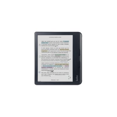 image Liseuse numerique Kobo by Fnac Libra Colour 7'' 32 Go Noir