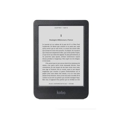 image Liseuse numerique Kobo by Fnac Clara BW 6'' 16 Go Noir