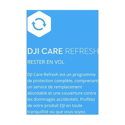 image DJI Care Refresh pour DJI Mini SE (Plan de 2 Ans) 3 remplacements Rapides dans Les 2 Ans, Couvrant Les dégâts d'eau, Les collisions et Les pertes.