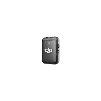 image Émetteur DJI Mic 2 (Shadow Black), Microphone sans Fil avec Réduction Intelligente du Bruit, Enregistrement Interne de 14 Heures, Batterie de 6 Heures, Fixation Magnétique, Microphone Bluetooth