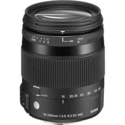 Objectif zoom Sigma 18-200mm F3.5-6.3 DC OS / Contemporary Nikon