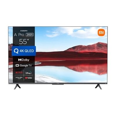 image Xiaomi TV A Pro 55 2025, QLED, GoogleTV, Netflix, 4K, MEMC