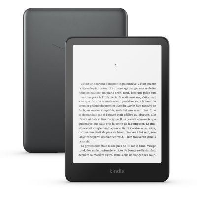 image Nouvel Amazon Kindle Paperwhite Signature Edition (32 Go) | Notre modèle le plus rapide avec éclairage avant à réglage automatique, charge sans fil et autonomie de plusieurs semaines | Noir métallisé