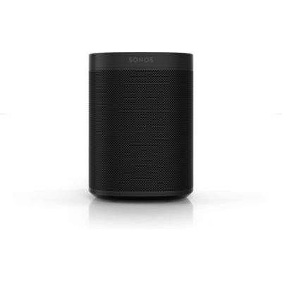 image Sonos One - Enceinte Sans Fil - Multiroom Wifi - Air Play 2 - Assistant Google et Amazon Alexa Intégrés - Son Clair - Interface Tactile - Noir