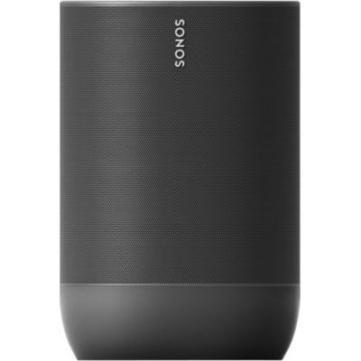 image Sonos Move - Enceinte Sans Fil - Multiroom Wifi et Bluetooth - Air Play 2 - Son Clair et Puissant - Assistant Google et Amazon Alexa Intégrés - Interface Tactile - Noir