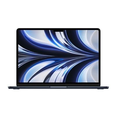 image MacBook Air 13" 256Go SSD 8Go RAM Puce M2 CPU 8 cours GPU 8 cours Minuit QWERTY Nouveau