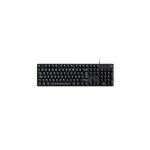 image produit Logitech G 413 SE Clavier de Jeu mécanique Pleine Taille - Clavier rétroéclairé avec commutateurs mécaniques tactiles, Anti-ghosting, pour Windows et MacOS, Disposition AZERTY Belge - Noir