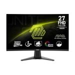 image produit MSI MAG 27C6X écran Gaming incurvé FHD de 27" - Dalle VA 1920 x 1080 1500R, 250 Hz (OC) / 1ms, Adaptive-Sync - DP 1.2a, HDMI CEC