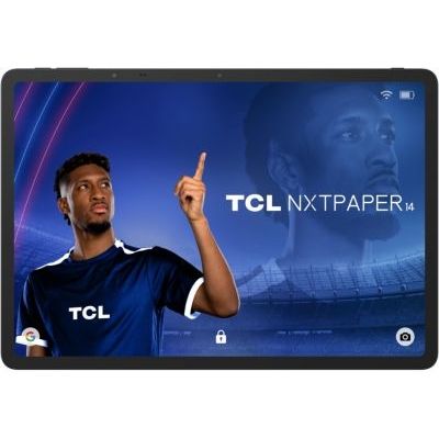 image TCL NXTPAPER 14 Tablette, 14,25", FHD, Octa-Core, 8 Go de RAM, 256 Go de Stockage, Extensible par MicroSD, Batterie 10000 mAh, Android 14, Gris, Stylo Inclus