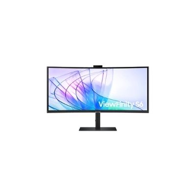 image Samsung Ecran PC ViewFinity S65VC, 34" 100Hz - Dalle VA Incurvée 1000R, Résolution WQHD : 3440 x 1440 , 5ms, 3000:1, Adaptative Picture, Auto Source Switch+, KVM Switch,Pied Ajustable, Display port