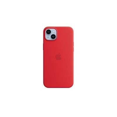 image Apple Coque en Silicone avec MagSafe pour iPhone 14 Plus - (Product) Red ​​​​​​​