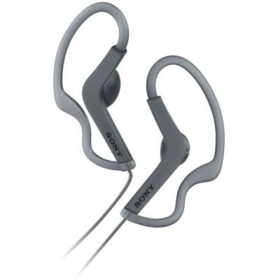 image Sony MDR-AS210AP Mini-écouteur sport avec Microphone Noir