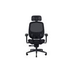 image produit Razer Fujin Pro - Chaise Gaming Haut de Gamme (Maille Confortable et Respirante, Technologie Synchro-Tilt, Support Lombaire 2D, Cadre en Aluminium Ultra Résistant, Accoudoirs rembourrés 4D) Noir