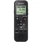 image produit Sony ICD-PX370 Dictaphone numérique 4GB avec slot micro SD Noir & Lot de 20 piles alcalines Type AAA 1,5 V 1340 mAh (design variable) - livrable en France