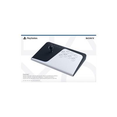 Stick d'arcade sans fil Sony FlexStrike™ Blanc et Noir pour PS5 et PC