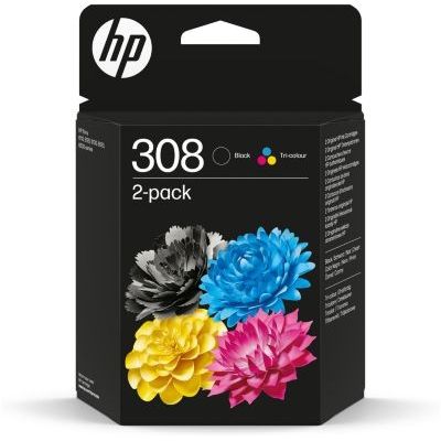 HP 308 Noir, Cartouche Encre Originale