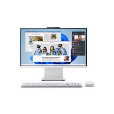 IdeaCentre AIO 27ARR9 F0HQ008KFR 27" AMD Ryzen 5 16 Go RAM 512 Go SSD Gris nuage