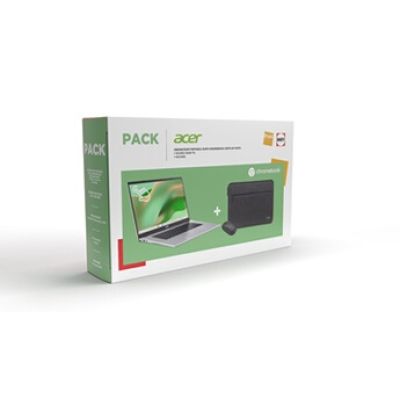 Pack Chromebook 315 CB315-8HT-85FQ 15,6" Ecran tactile MediaTek Kompanio 540 8 Go RAM 128 Go eMMC Argent