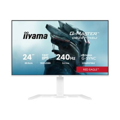 iiyama GB2471HSU-W1-23.8" IPS, 1920x1080/240Hz, 2H1DP, USB-hub, Has