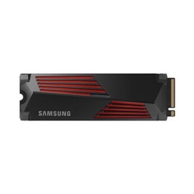 Samsung SSD Interne 990 PRO avec dissipateur, NVMe M.2 PCle 4.0, 1 To, Vitesse de lecture jusqu'à 7 450 Mo/s, Gestion Intelligente de la chaleur, MZ-V9P1T0CW