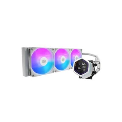 Cooler Master ML Core Nex Digital 360 WH ARGB MasterLiquid Core Nex Digital Series 360 mm Refroidisseur de processeur à eau Blanc Modèle [MLX-D36M-A18PW-RD]