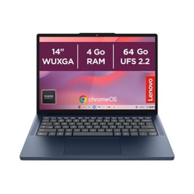 Chromebook 14M8911 14" MediaTek Kompanio 4 Go RAM 64 Go eMMC Bleu cosmique