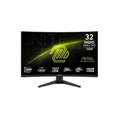 MSI MAG 321CQF E18 Écran Gaming incurvé 31.5" WQHD
