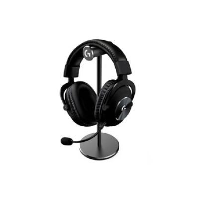 gaming sans fil Pro X Lightspeed Noir avec repose casque pour PC PS5 et PS4