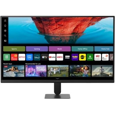LG Moniteur Smart Tout-en-Un 32U701SB-B.AEU | Série U7 (2026) | 32 Pouces | Dalle VA 16:9 | UHD 3840x2160 | 144Hz | WebOs avec App de Streaming utilisables sans PC | DCI-P3 90%