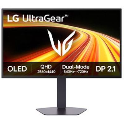 LG Ultragear | Écran Gaming OLED 27" QHD | Dual Mode 540Hz720Hz 0.02ms