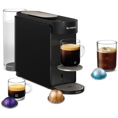 KRUPS Machine à capsules Nespresso VERTUO UP Noire YY5859FD