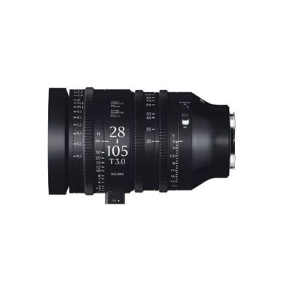 Objectif zoom Sigma 28-105mm T3 FF Cine F/VE Noir pour Monture Sony-E