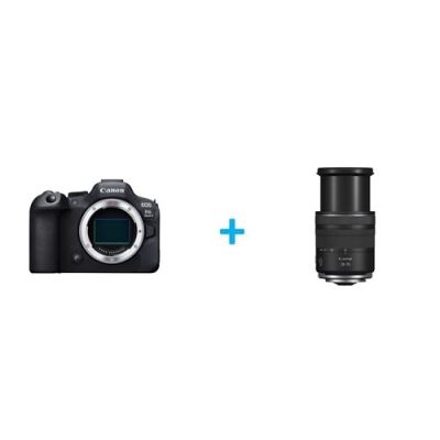Appareil photo hybride Canon EOS R6 Mark II nu noir + Objectif zoom Hybride Canon RF 28-70 mm F2.8 IS STM Noir pour Monture Canon RF