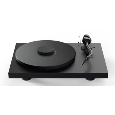 Pro-Ject Debut PRO S Balanced, tourne-disque audiophile avec bras S-Shape de 10" et micro Pick it S2 C, commutation électronique de vitesse, Made in Europe, noir satiné