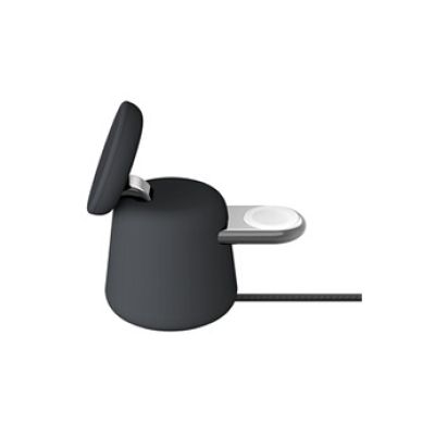 Belkin BoostCharge Pro Chargeur sans Fil 2-en-1 avec Qi2, 15 W - Noir