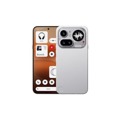 Nothing Phone (4a) Pro - Triple Caméra 50MP, Ultra Zoom 140x, Smartphone Unibody Métal, Batterie Longue Durée, Charge Rapide 50W, AMOLED 144Hz, Glyph Bar, 12GB+256GB - Argent