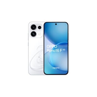 OPPO Reno16 F 5G Smartphone débloqué 8 Go RAM + 256 Go Écran AMOLED 6,57" 120 Hz HDR10+, appareil photo 50 MP avec téléobjectif, selfie 50 MP, batterie 6500 mAh, charge 45 W, IP69K, NFC, Dual SIM, Pop